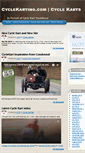 Mobile Screenshot of cyclekarting.com